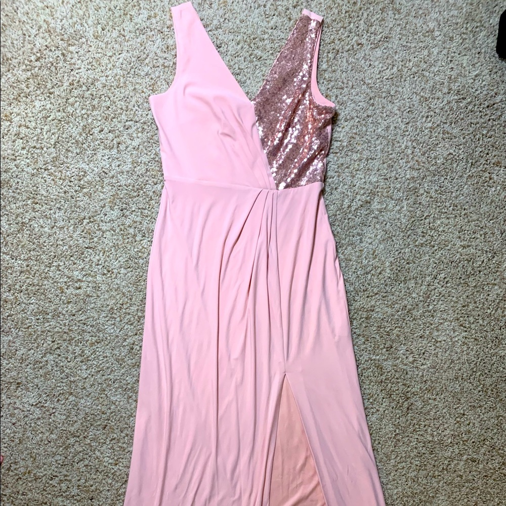 Vince Camuto Pink/Blush Gown